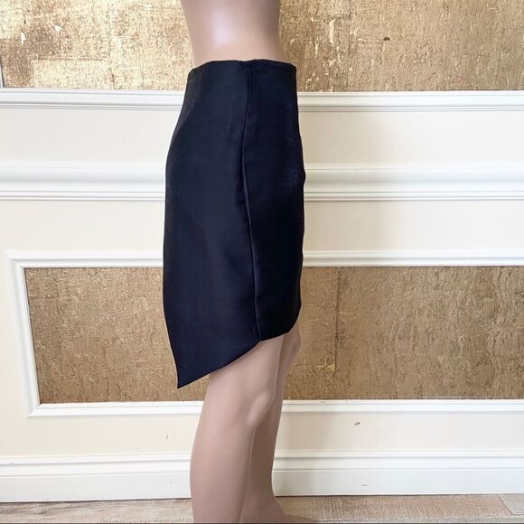 DO+BE black envelopes pencil mini skirt S - Picture 3 of 10